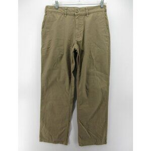 Patagonia Pants 30 Short Chino Khaki Hiking Trousers Organic 30X29